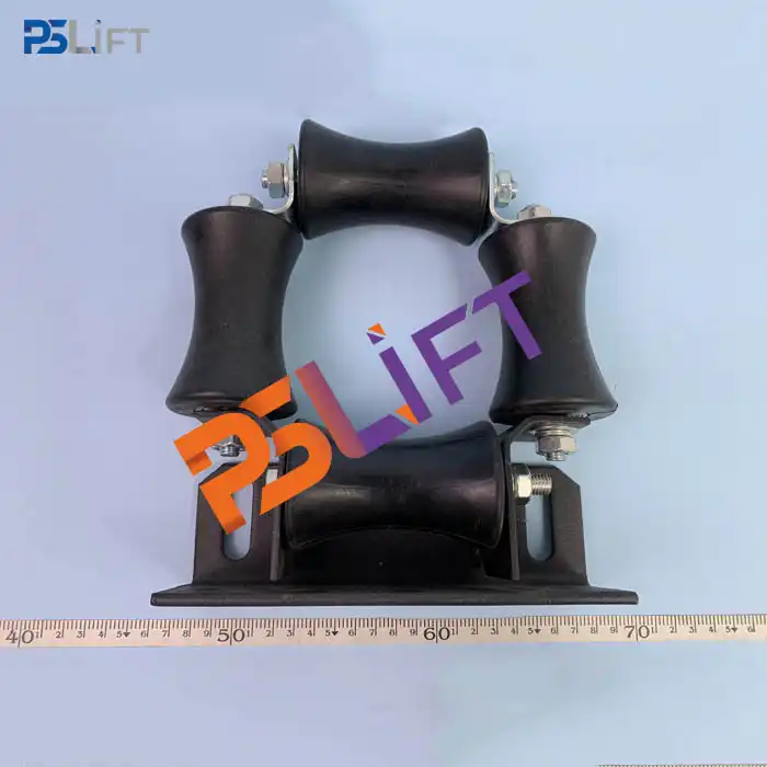 Elevator Compensating Chain Guide Device