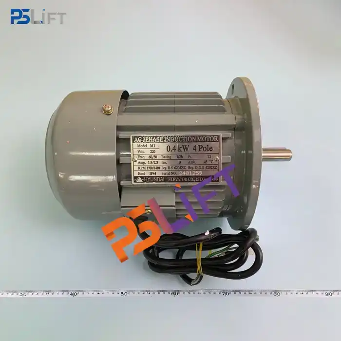 Elevator Door Motor M1 0.4KW 4POLE 220V HYUNDAI 