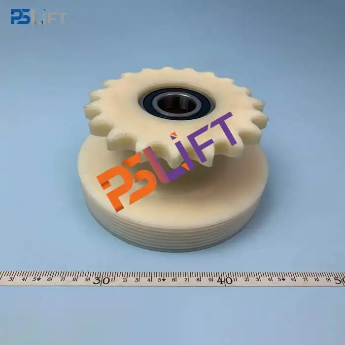 Escalator Multi-wheel Pulley Complete Set